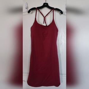 Halara Racer Back Dress with Pocket Shorts